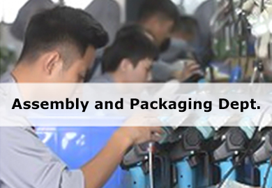 Assembly and Packing Dept.