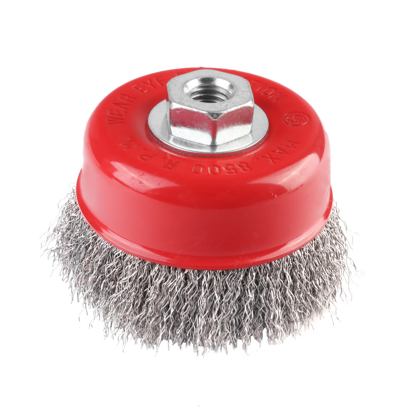 Crimped Wire Cup Brush 100mm RH-9941 (2)