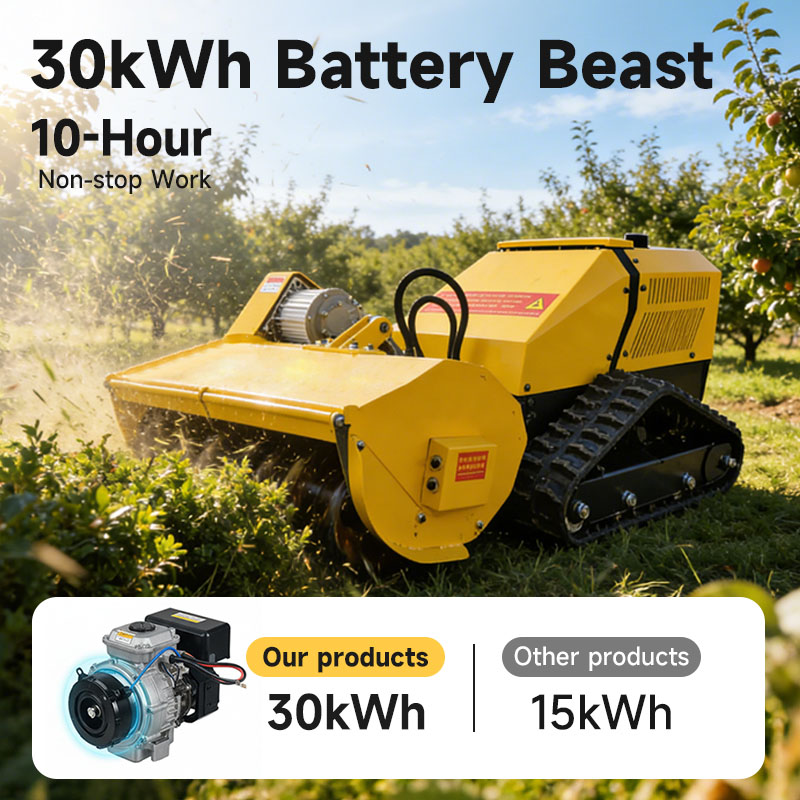 VORAN VR-LM30E Heavy-Duty Pure Electric RC Land Clearer