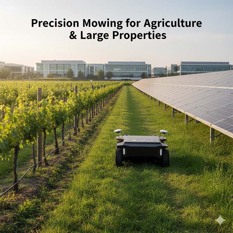 VORAN VR-LM790E Smart Autonomous Electric Mower