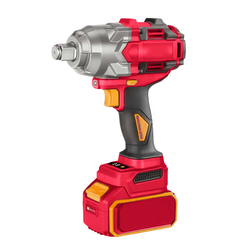 20V Brushless Cordless Impact Wrench 34inch(12inch)-1000N.m Model 8675 (2)