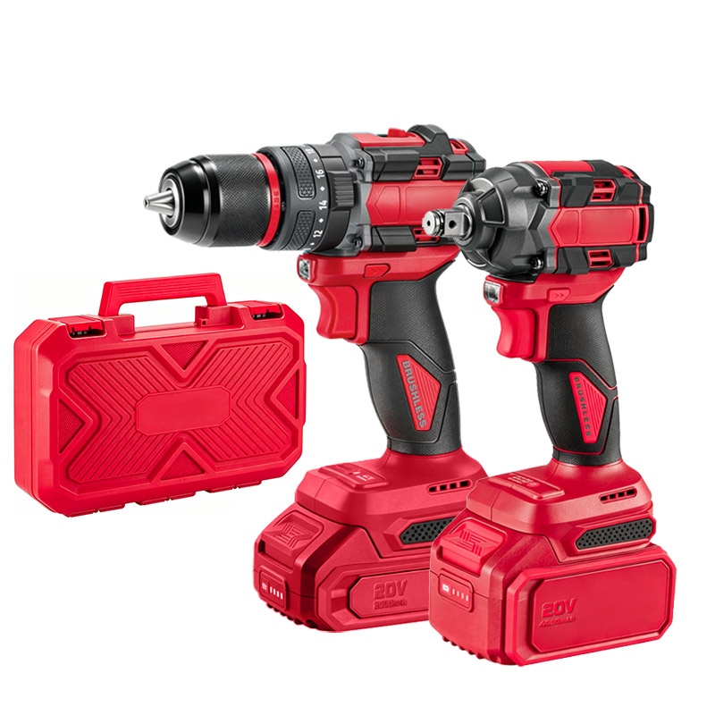 20V Brushless Motor Smooth and powerful performance for efficient drilling and driving