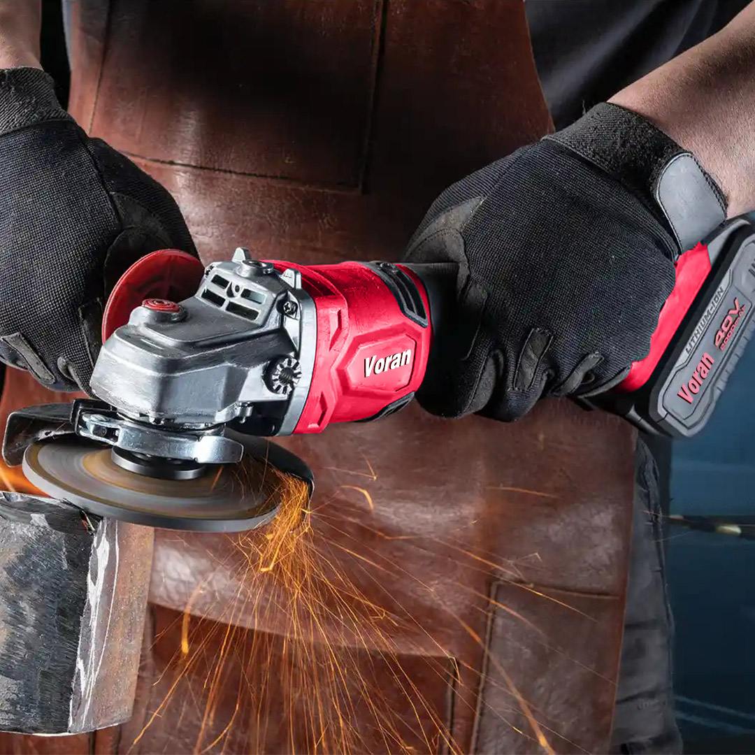 40V Brushless Cordless Angle Grinder Kit