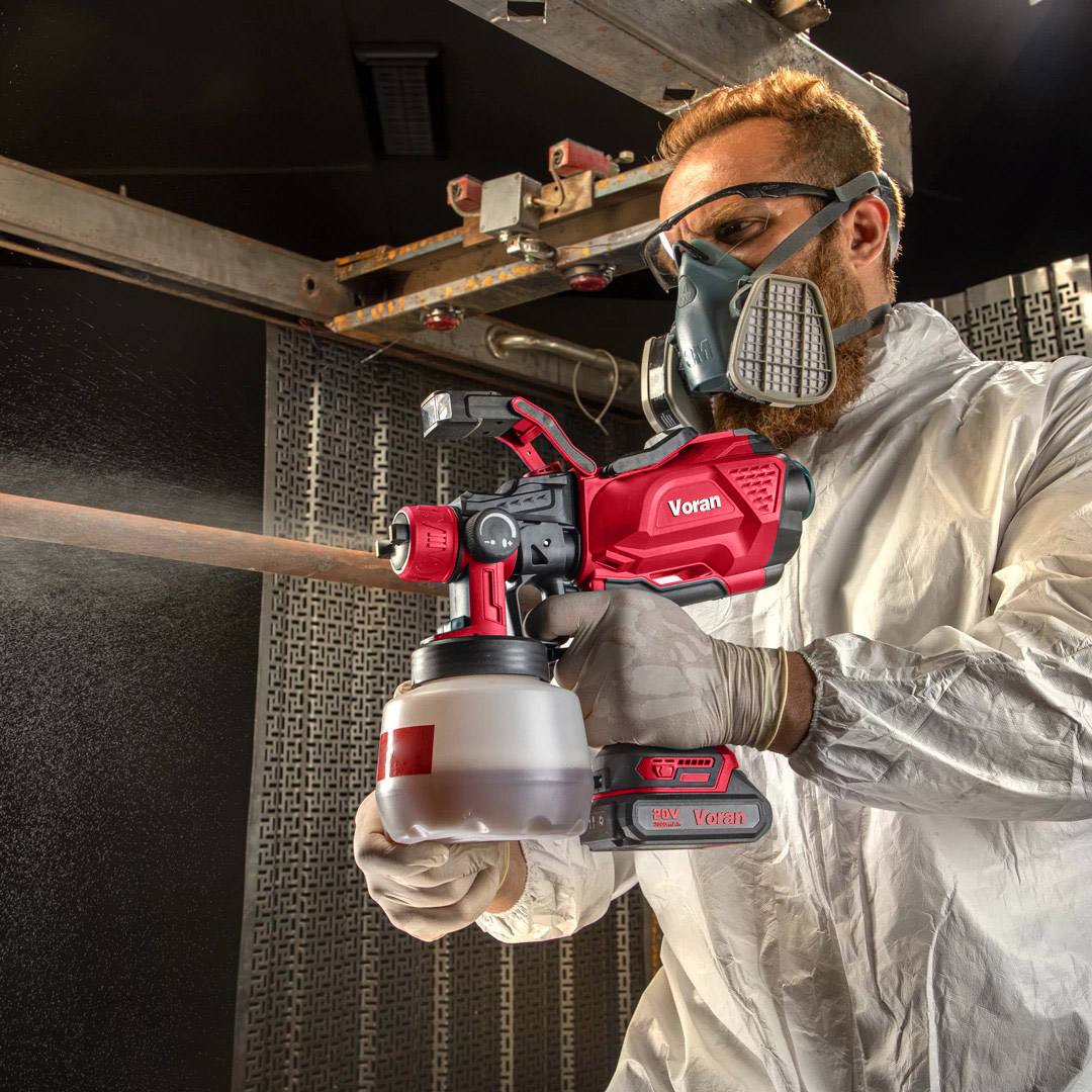 Cordless paint sprayer for DIY projects